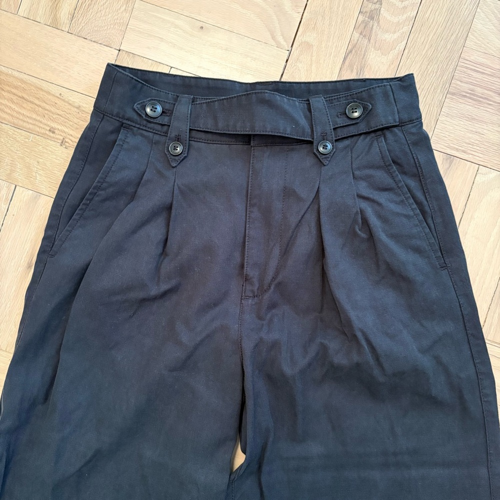 Madewell Black Harlow Trousers Pant